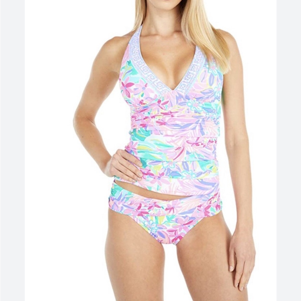 Lilly Pulitzer Halter Tankini set It was all a dream